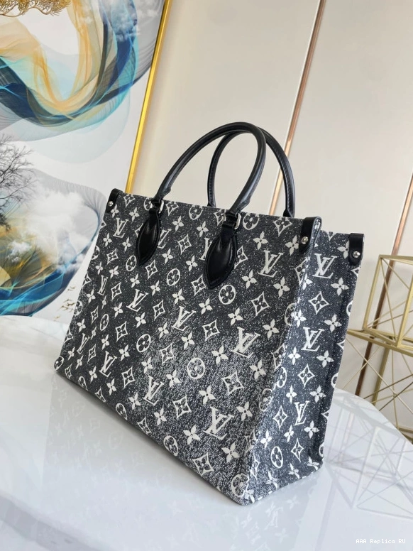 Aaa replica bags VUITTON ONTHEGO LOUIS MM 0718